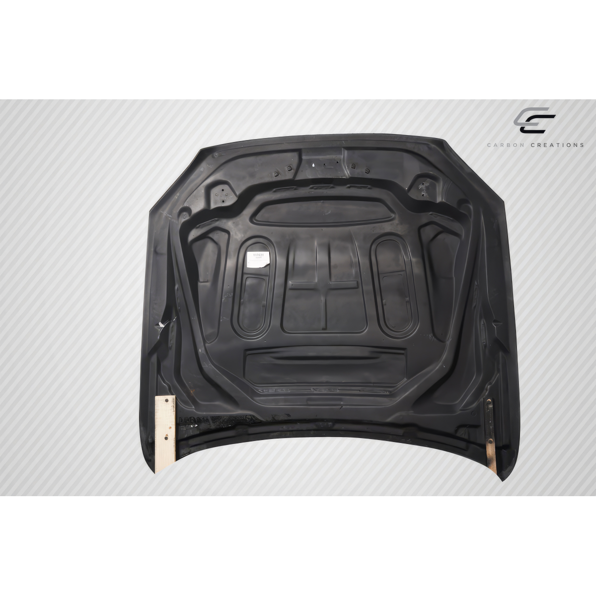 Modify your BMW 6-Series 2011 with our Exterior/Hoods - Top down view of the BMW hood part