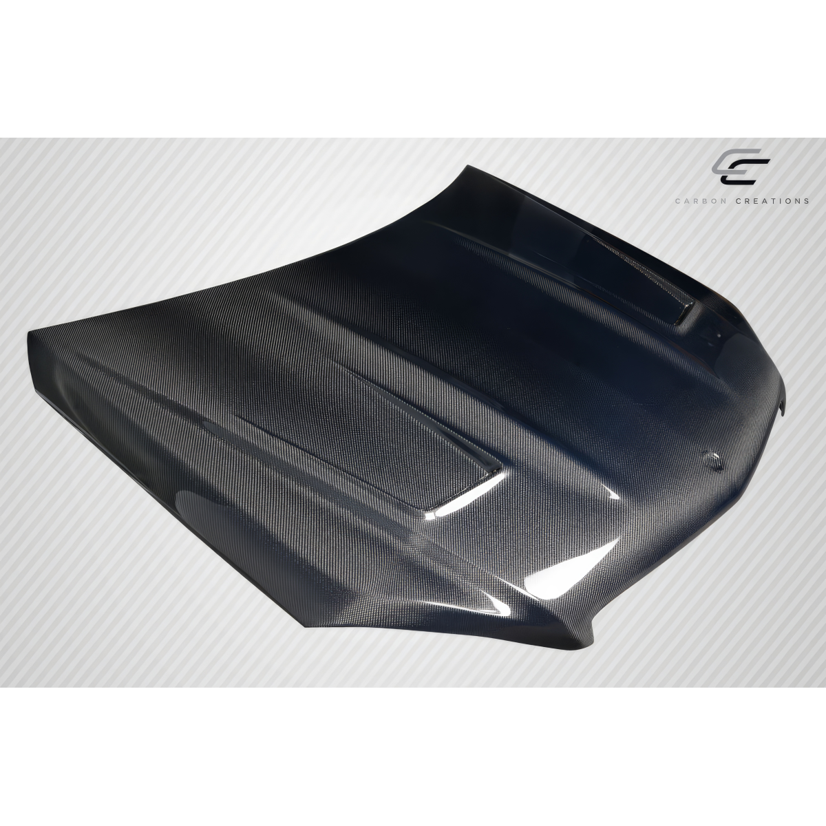 Modify your Mercedes-Benz C300 2008 with our Exterior/Hoods - Viewed at a slight angle from above