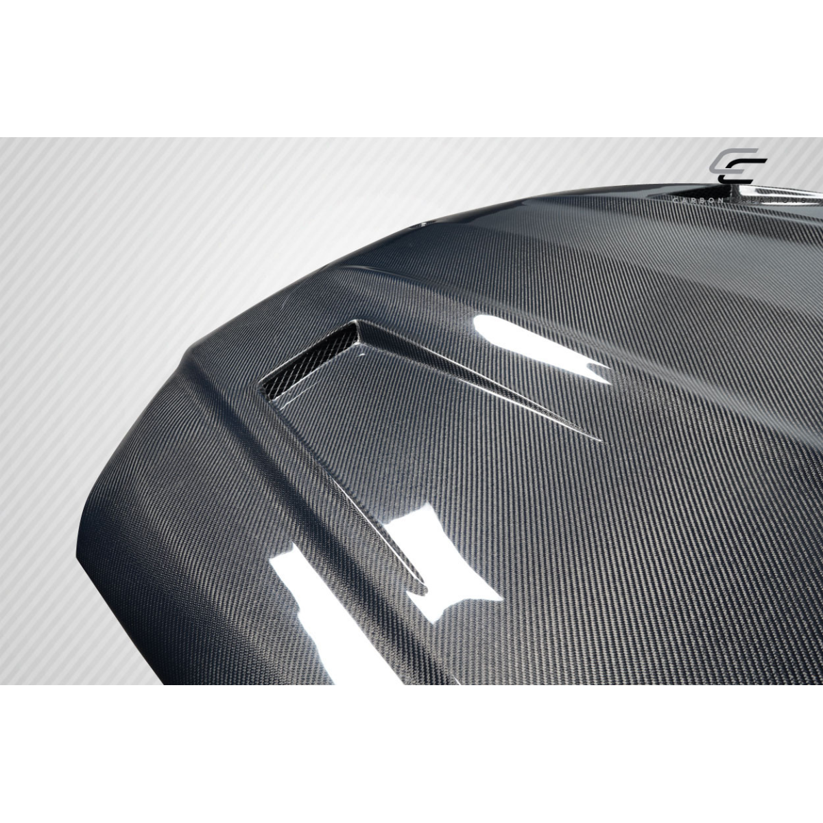 Modify your Mercedes-Benz C300 2008 with our Exterior/Hoods - Viewed from a slight top angle