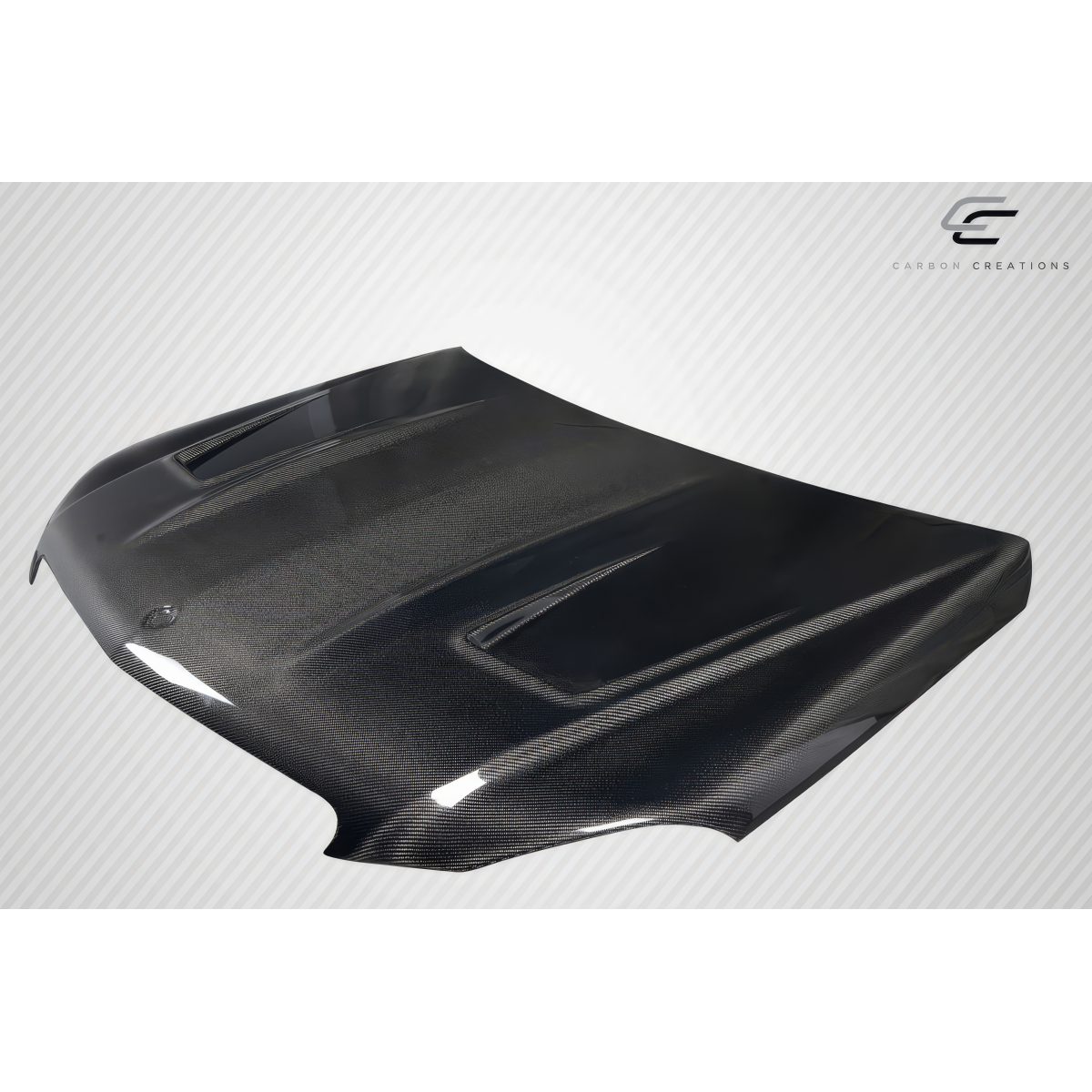 Modify your Mercedes-Benz C300 2012 with our Exterior/Hoods - The image is viewed from a slight angle above