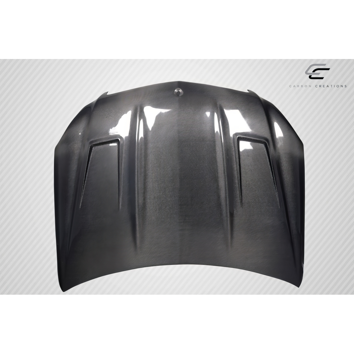 Modify your Mercedes-Benz C300 2012 with our Exterior/Hoods - The part is viewed from a top-down angle