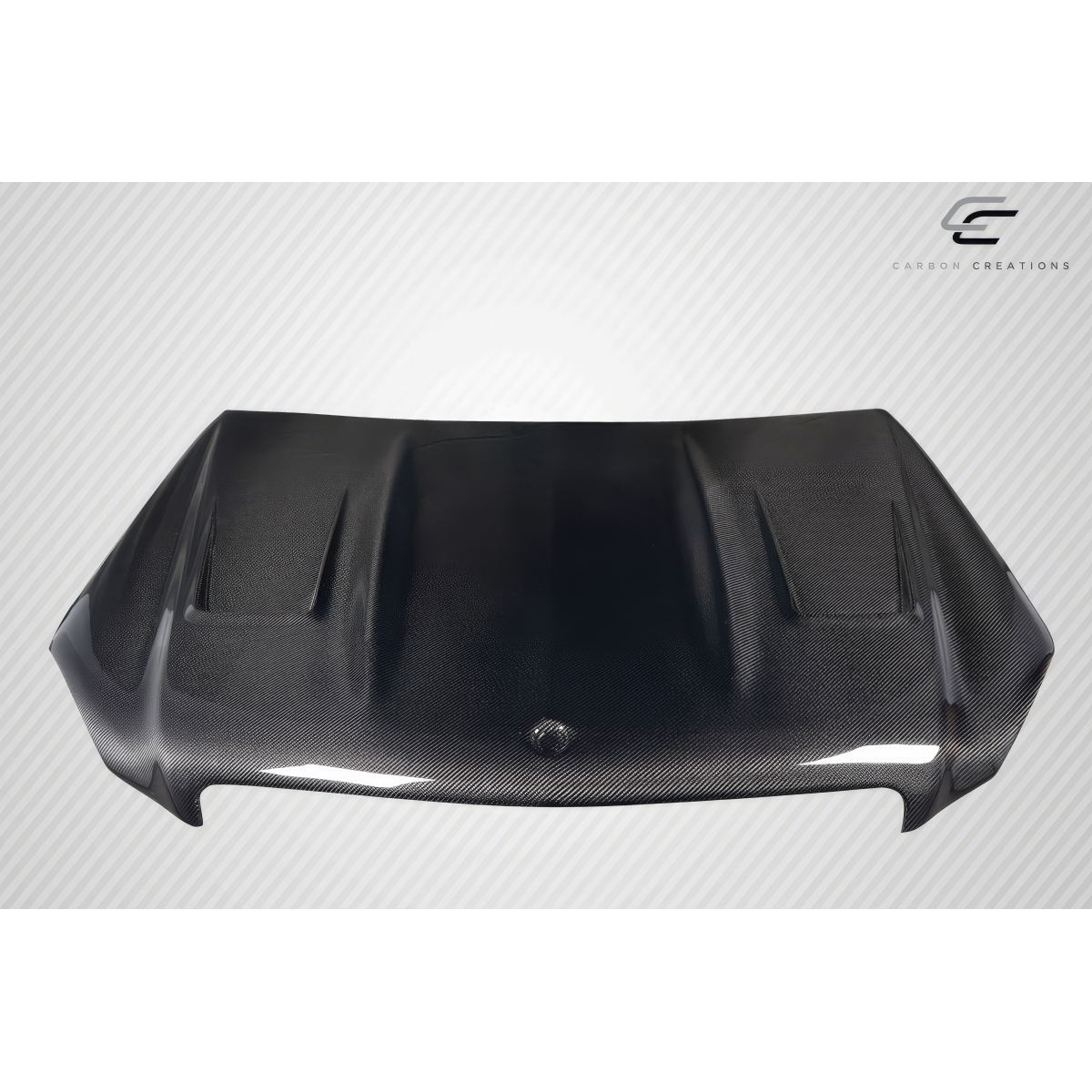 Modify your Mercedes-Benz C300 2012 with our Exterior/Hoods - View is top down angle of the hood part