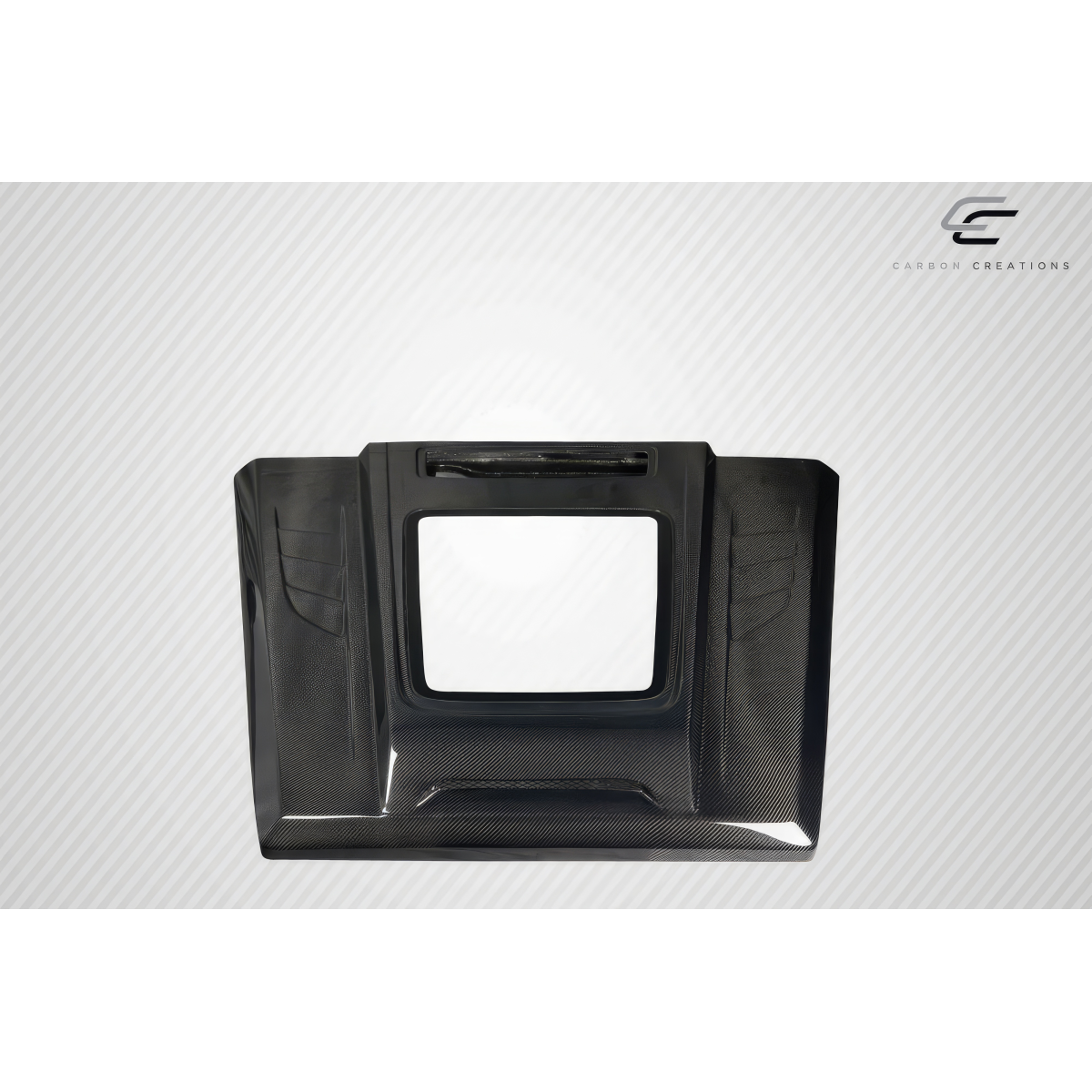 Modify your Mercedes-Benz G-Class 2000 with our Exterior/Hoods - Part is shown from a top down angle