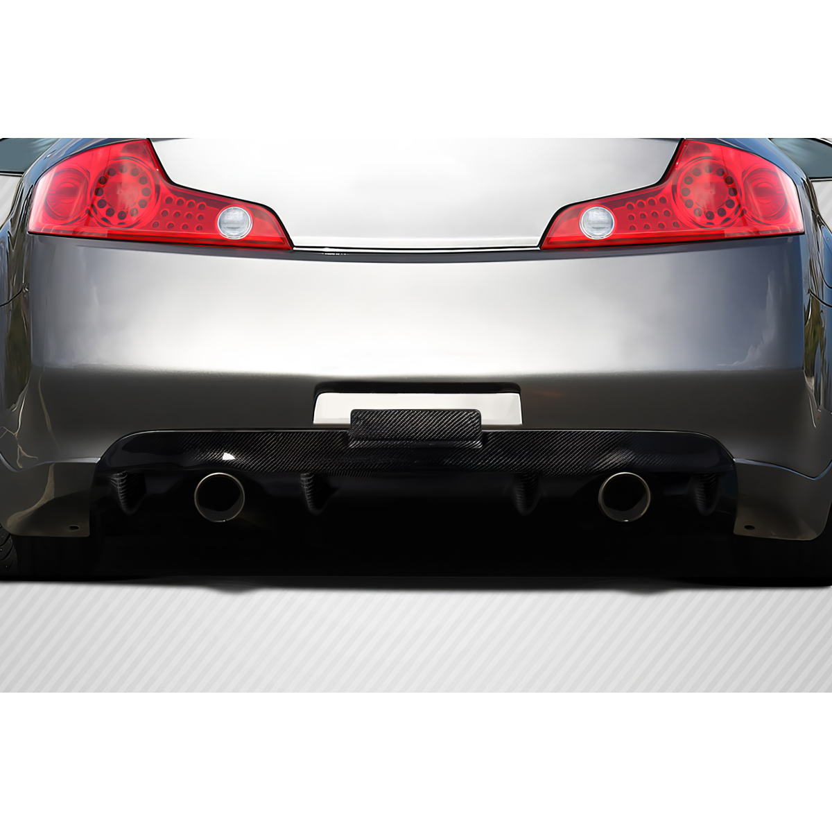 Modify your Infiniti G35 2003 with our Exterior/Diffusers - Rear view at a slight angle