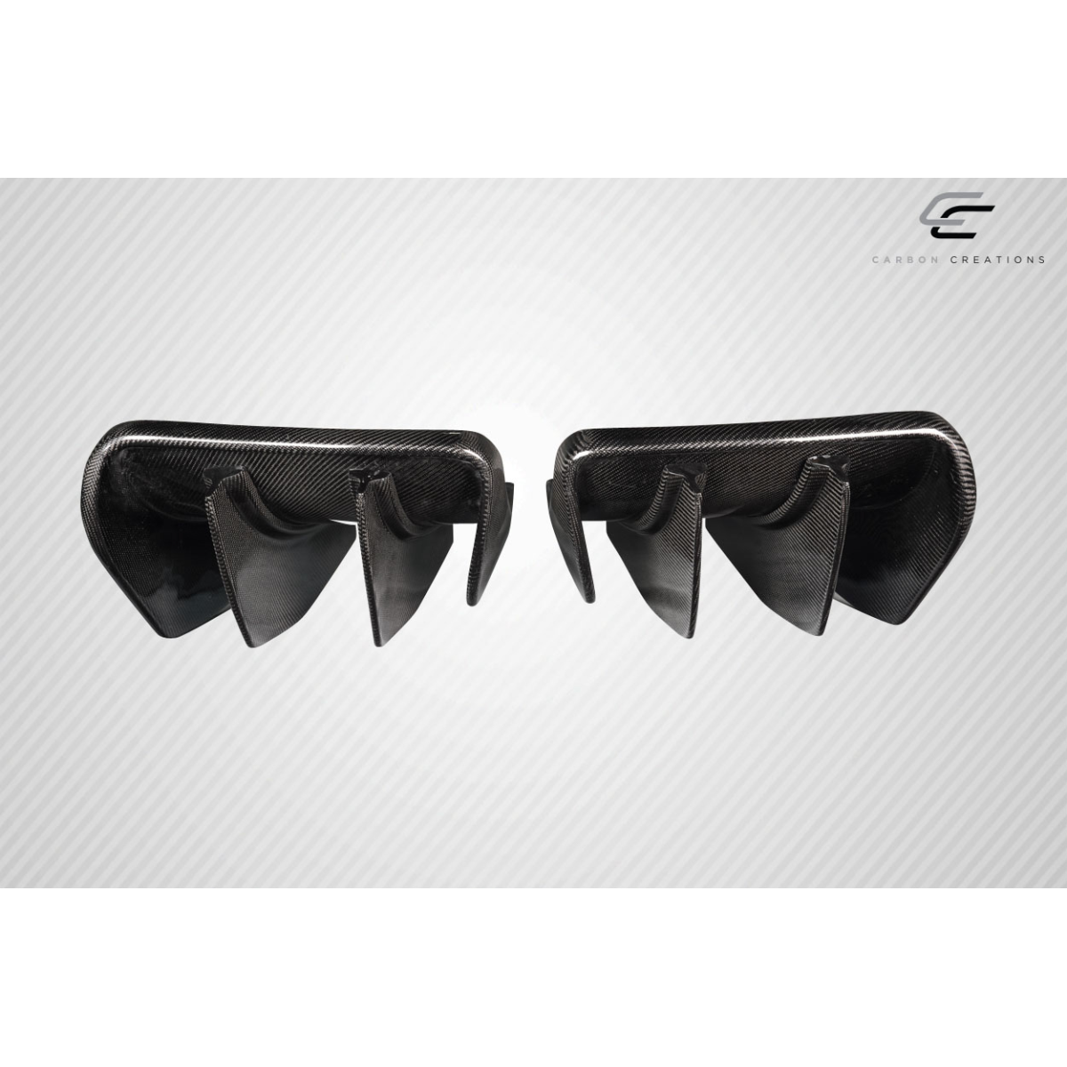 Modify your Chevrolet Corvette 2014 with our Exterior/Diffusers - Angled view showcasing diffuser design and details