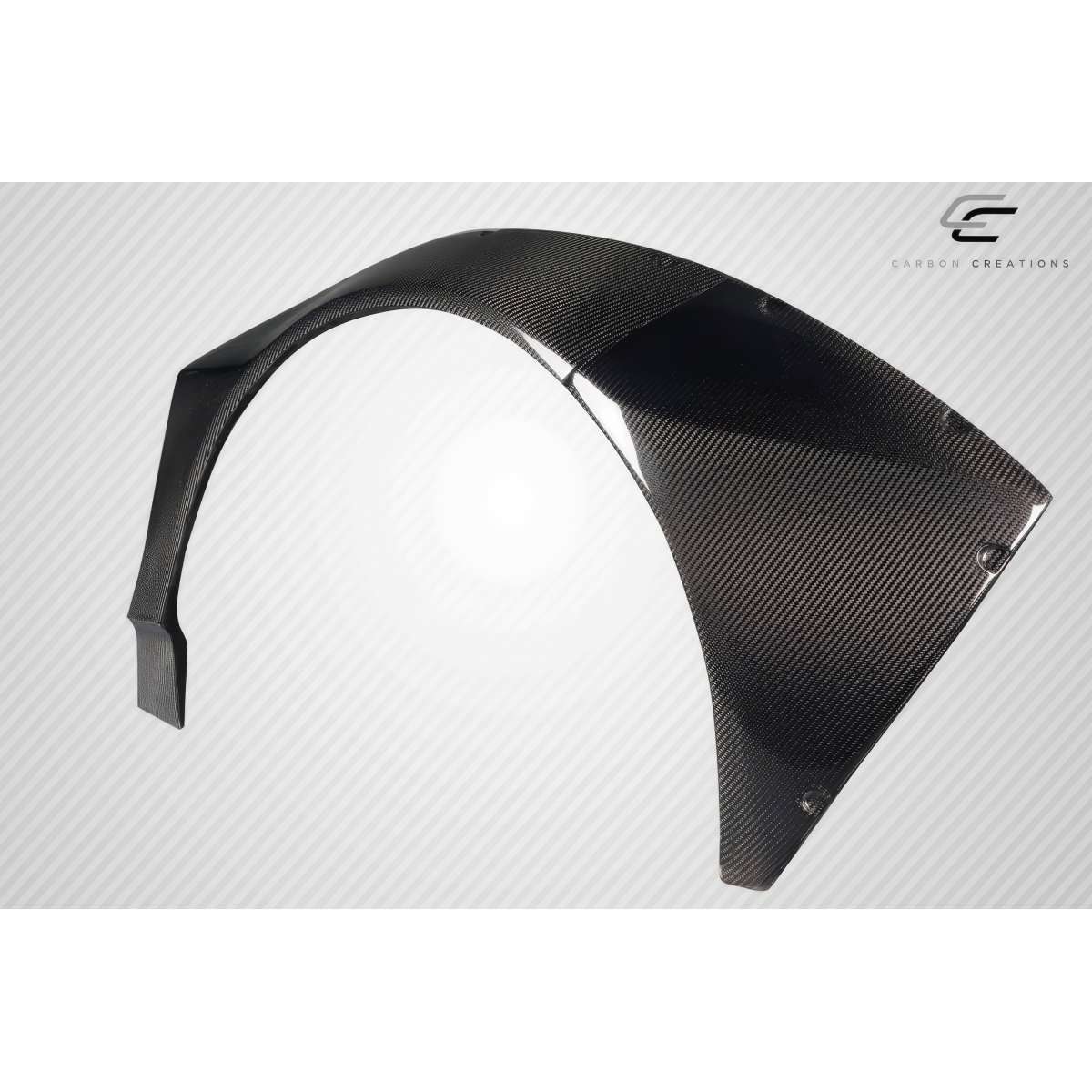 Modify your Chevrolet Corvette 2020 with our Exterior/Fenders - Part is angled from a slight overhead view