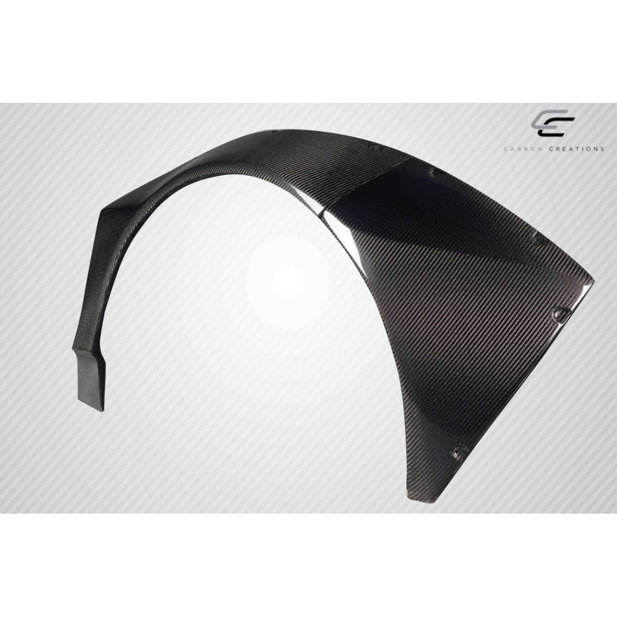 Modify your Chevrolet Corvette 2020 with our Exterior/Fenders - The part is viewed at a slight angle from the side