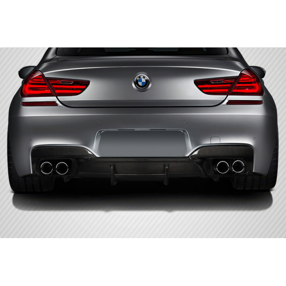 Modify your BMW 3-Series 2011 with our Exterior/Diffusers - Rear angle view of the BMW vehicle