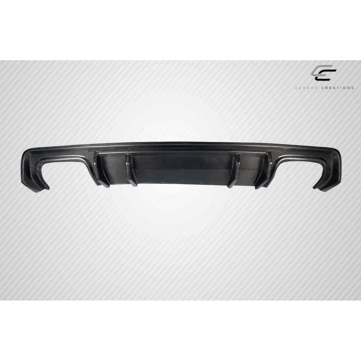 Modify your Dodge Challenger 2015 with our Exterior/Diffusers - Image shows rear diffuser from a top view angle