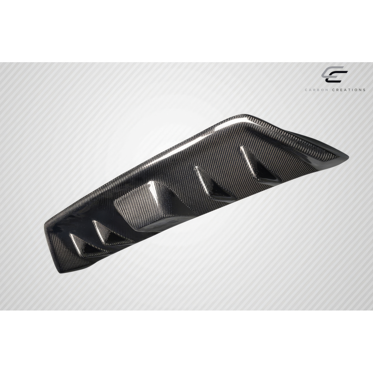 Modify your Lexus RC-F 2015 with our Exterior/Diffusers - Part is viewed from a slight angle from above