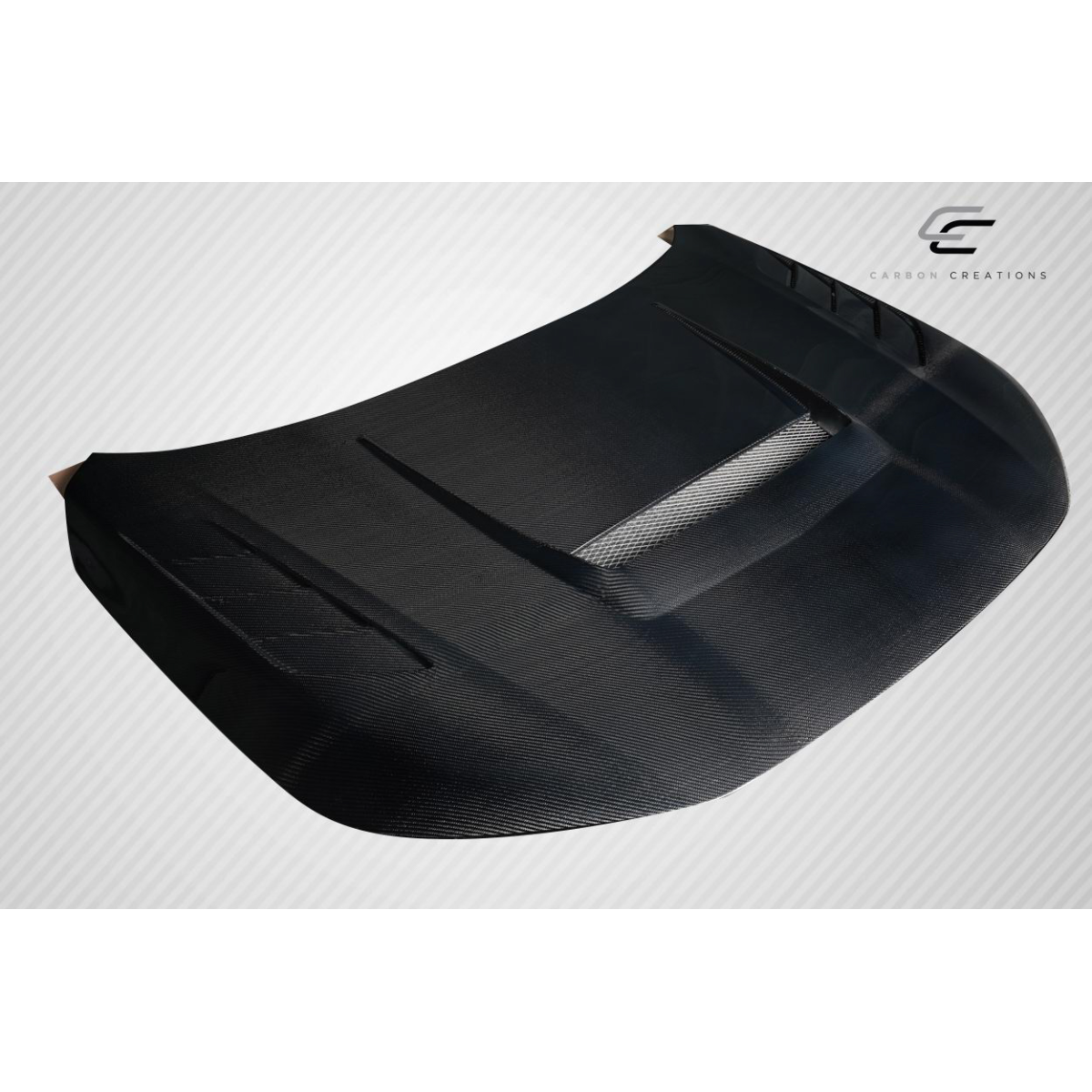 Modify your Honda Civic 2022 with our Exterior/Hoods - The part is viewed at a straight angle