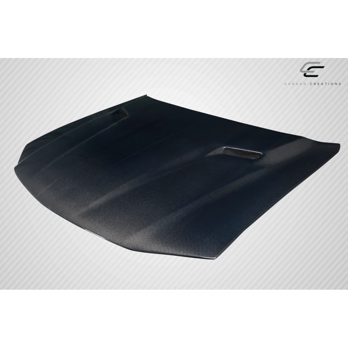 Modify your Chrysler 300 2011 with our Exterior/Hoods - Part is shown at a top down angle