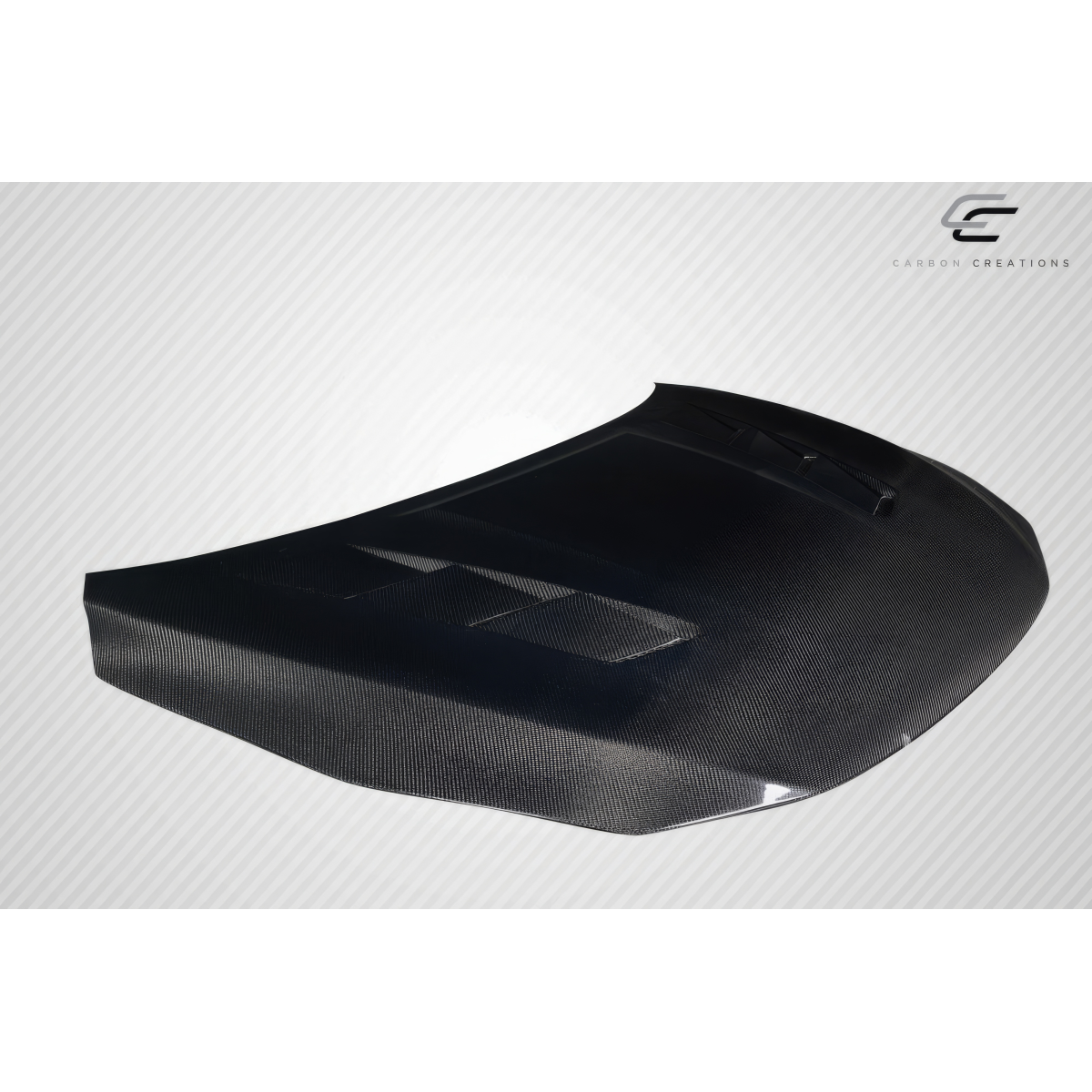 Modify your Nissan Sentra 2016 with our Exterior/Hoods - The part is shown at a slight angle from above