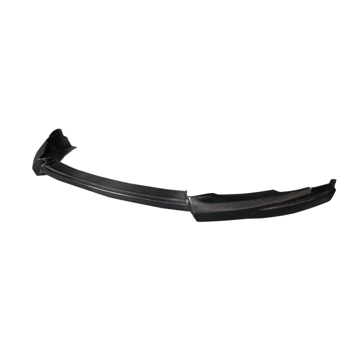 Modify your Ford Focus 2013 with our Exterior/Front Bumpers or Lips - Front view of carbon fiber front lip spoiler