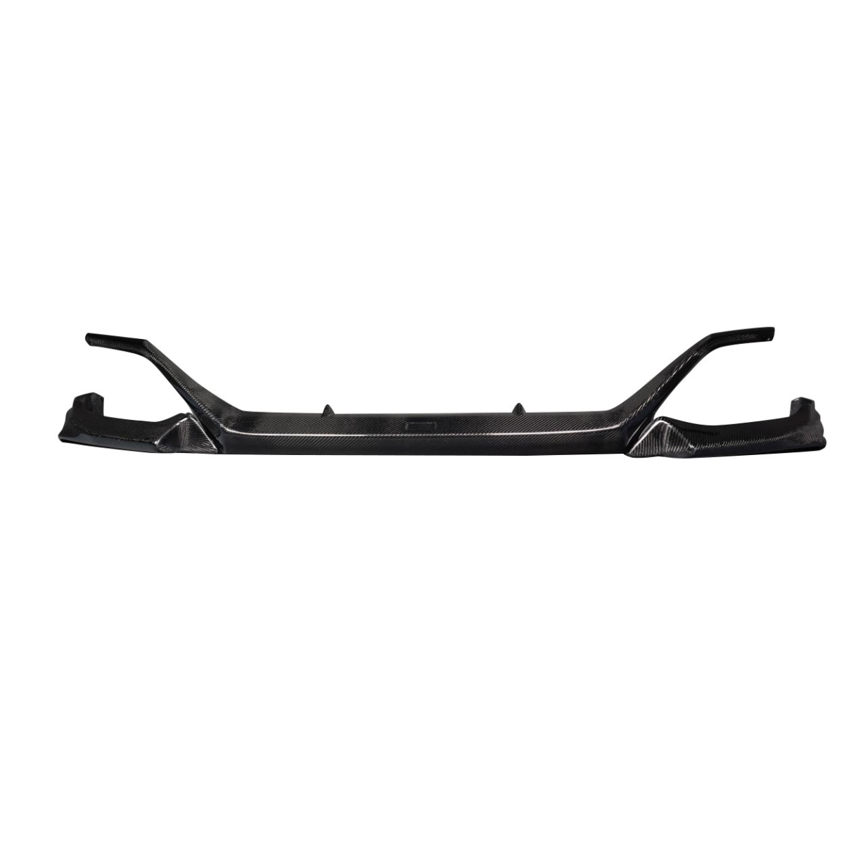 Modify your KIA K5 2021 with our Exterior/Front Bumpers or Lips - Front view of carbon fiber front lip spoiler