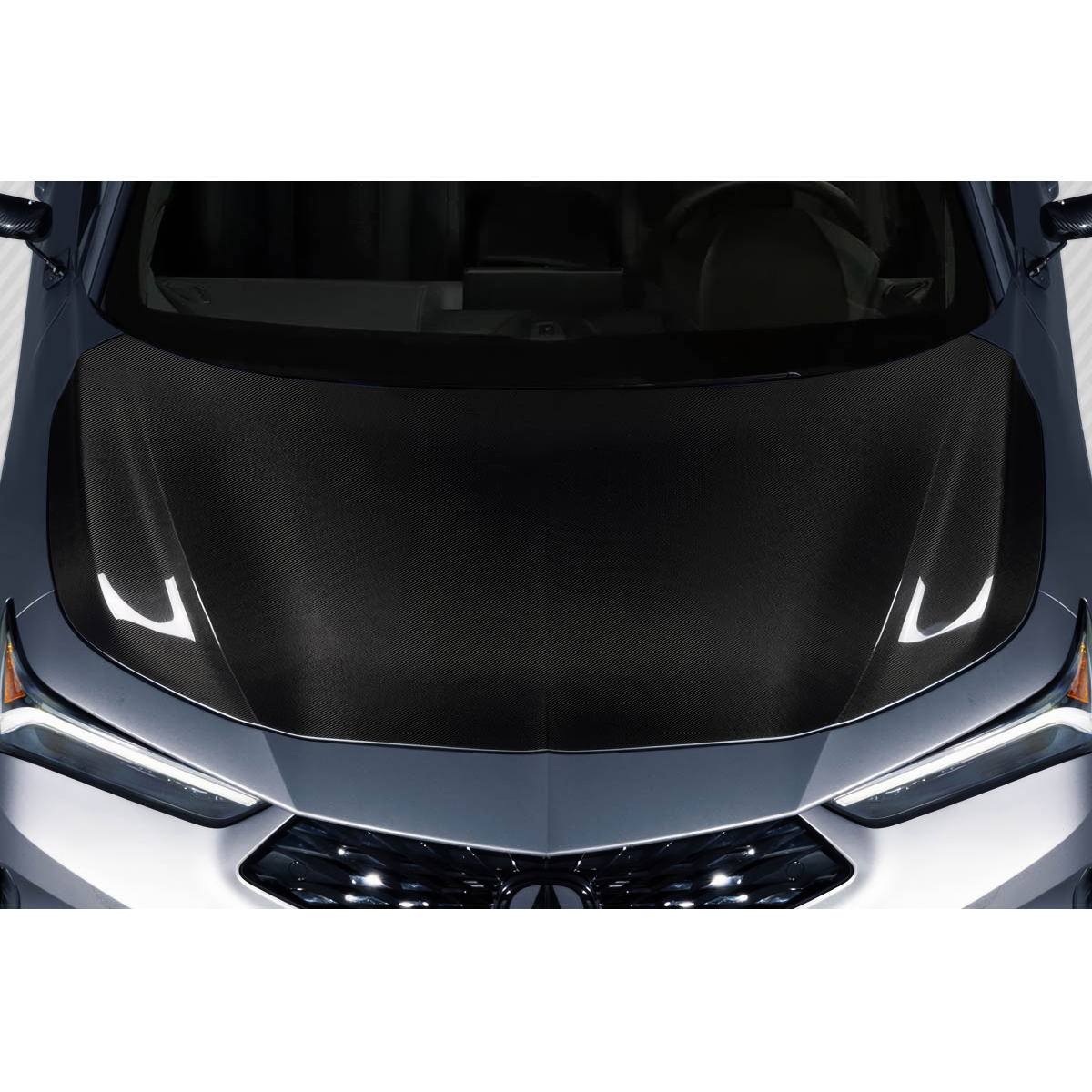 Modify your Acura Integra 2022 with our Exterior/Hoods - Top down angle of Acura Integra hood