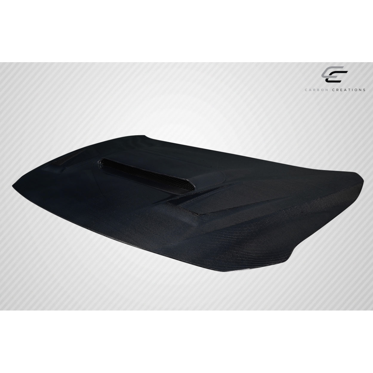 Modify your Subaru WRX 2022 with our Exterior/Hoods - Part shown at a slight top angle and tilted view