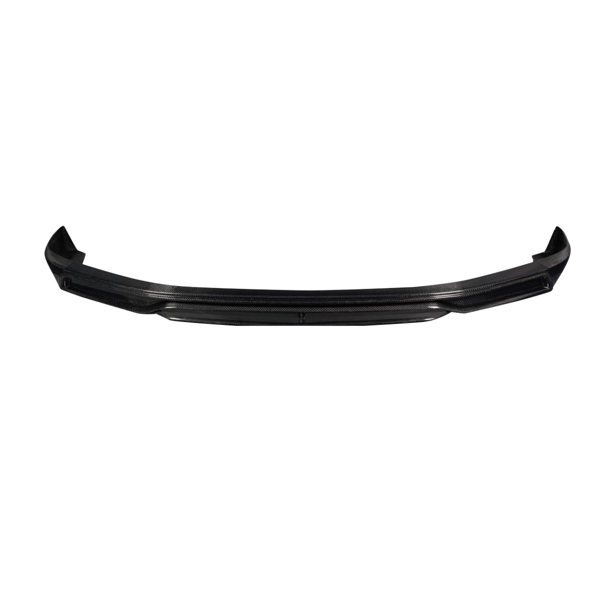 Modify your Porsche 911 2020 with our Exterior/Front Bumpers or Lips - Front view of carbon fiber front lip spoiler