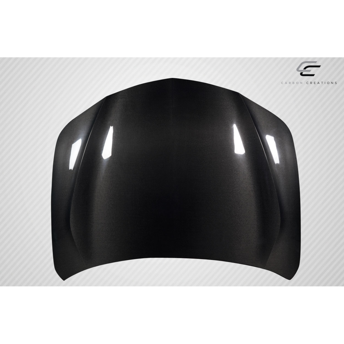 Modify your Acura TLX 2021 with our Exterior/Hoods - Top down view of vehicle hood at slight angle