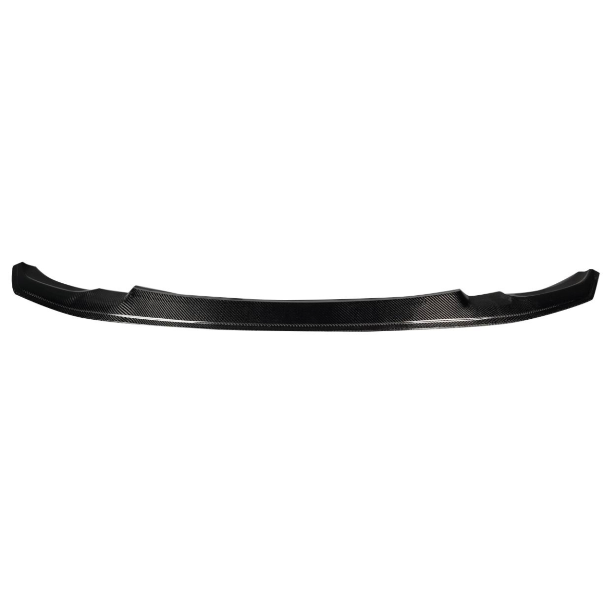 Modify your BMW M3 2014 with our Exterior/Front Bumpers or Lips - Front view of the carbon fiber lip spoiler