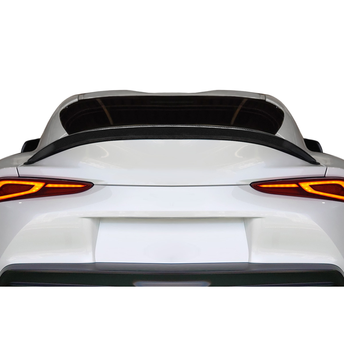 Modify your Toyota Supra 2020 with our Exterior/Wings - Viewed from rear at a high angle