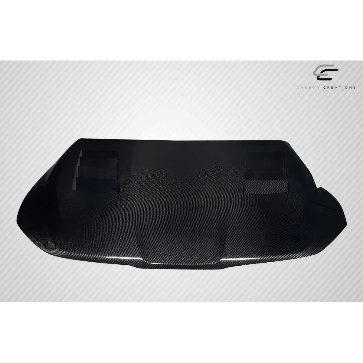 Modify your KIA K5 2021 with our Exterior/Hoods - Top view with slight angle for depth showing design