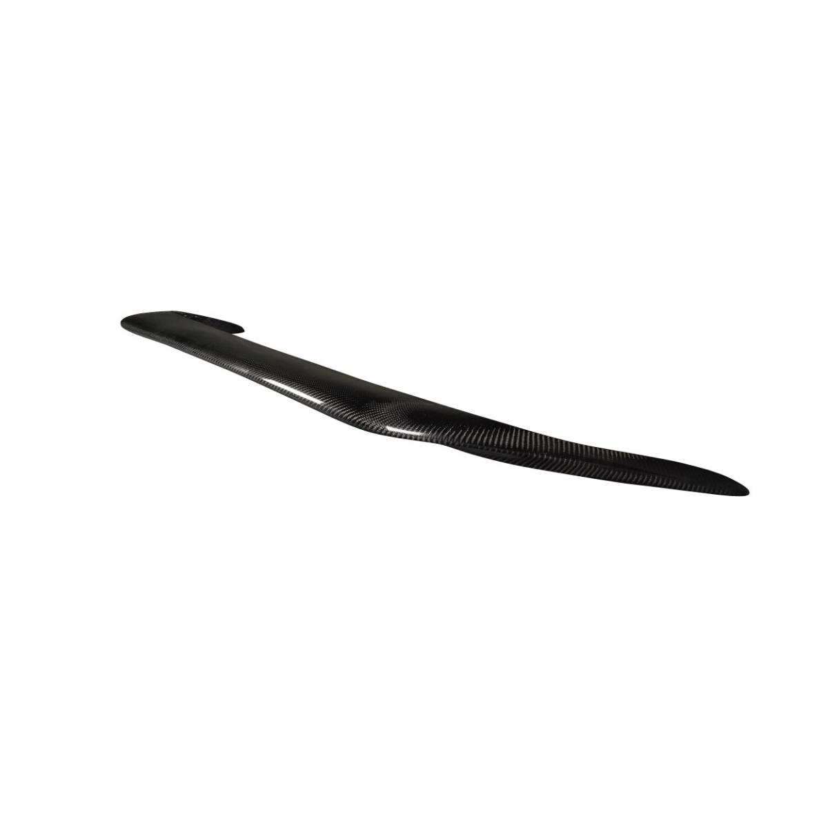 Modify your Mazda 3 2010 with our Exterior/Wings - Angle is side view of the rear wing extension