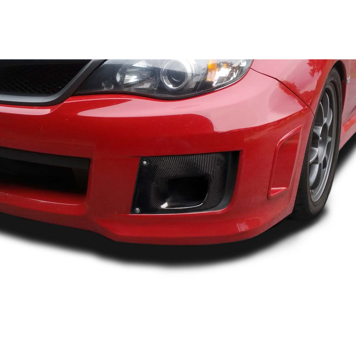 Modify your Subaru Impreza 2011 with our Exterior/Front Bumpers or Lips - Image shows front bumper air vent at low angle