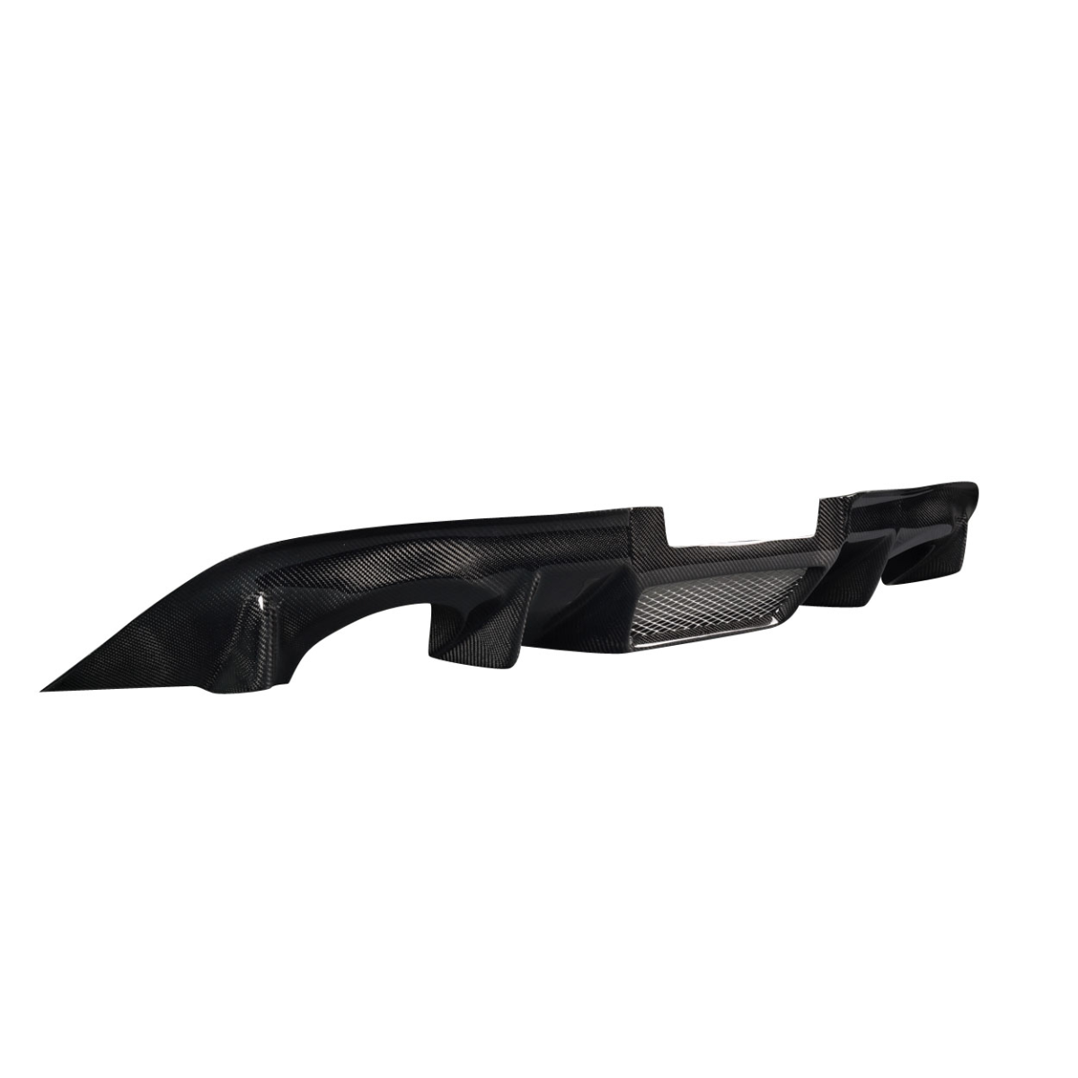 Modify your Infiniti G37 2008 with our Exterior/Diffusers - Side view profile of a rear diffuser