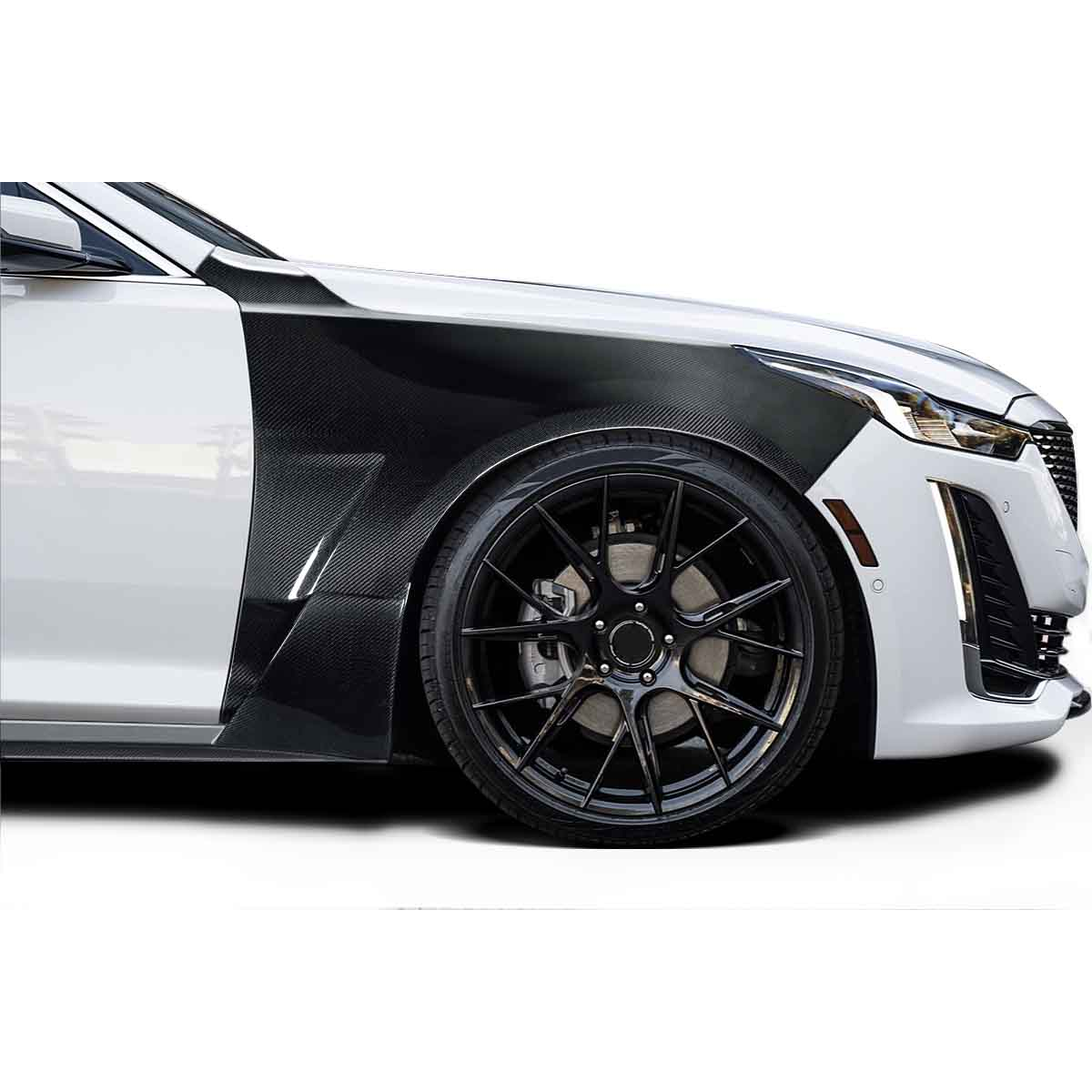 Modify your Cadillac CT5 2020 with our Exterior/Fenders - Angled view showcasing vehicle fender details