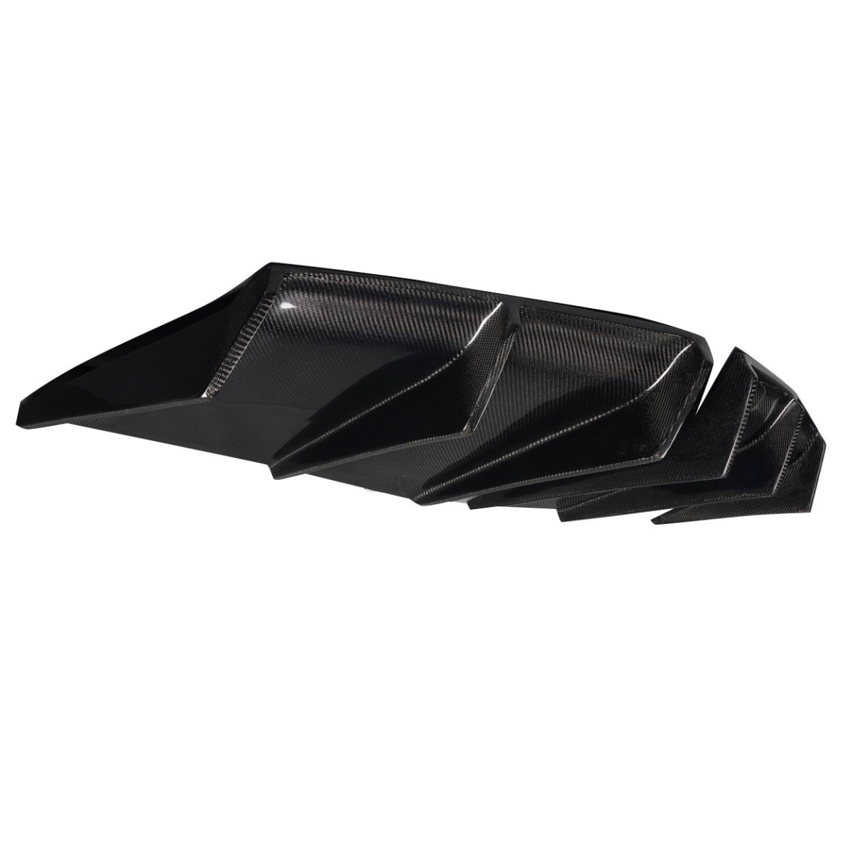 Modify your Cadillac CTS 2011 with our Exterior/Diffusers - Part angled from the side showcasing depth and design