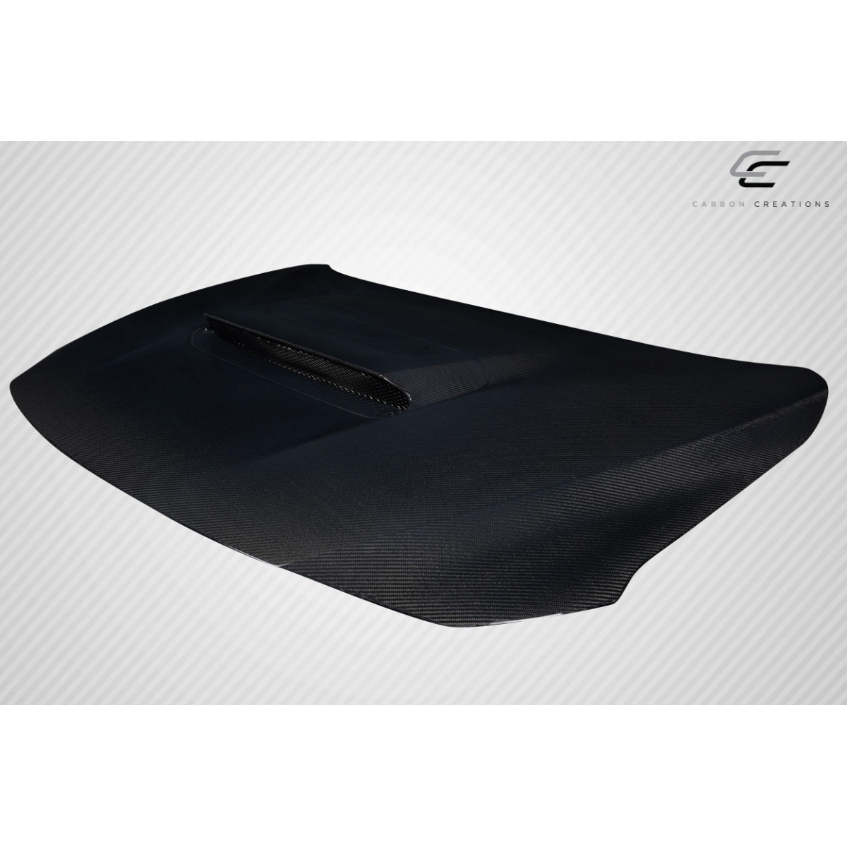 Modify your Subaru WRX 2022 with our Exterior/Hoods - Part shown at a slight angle from above