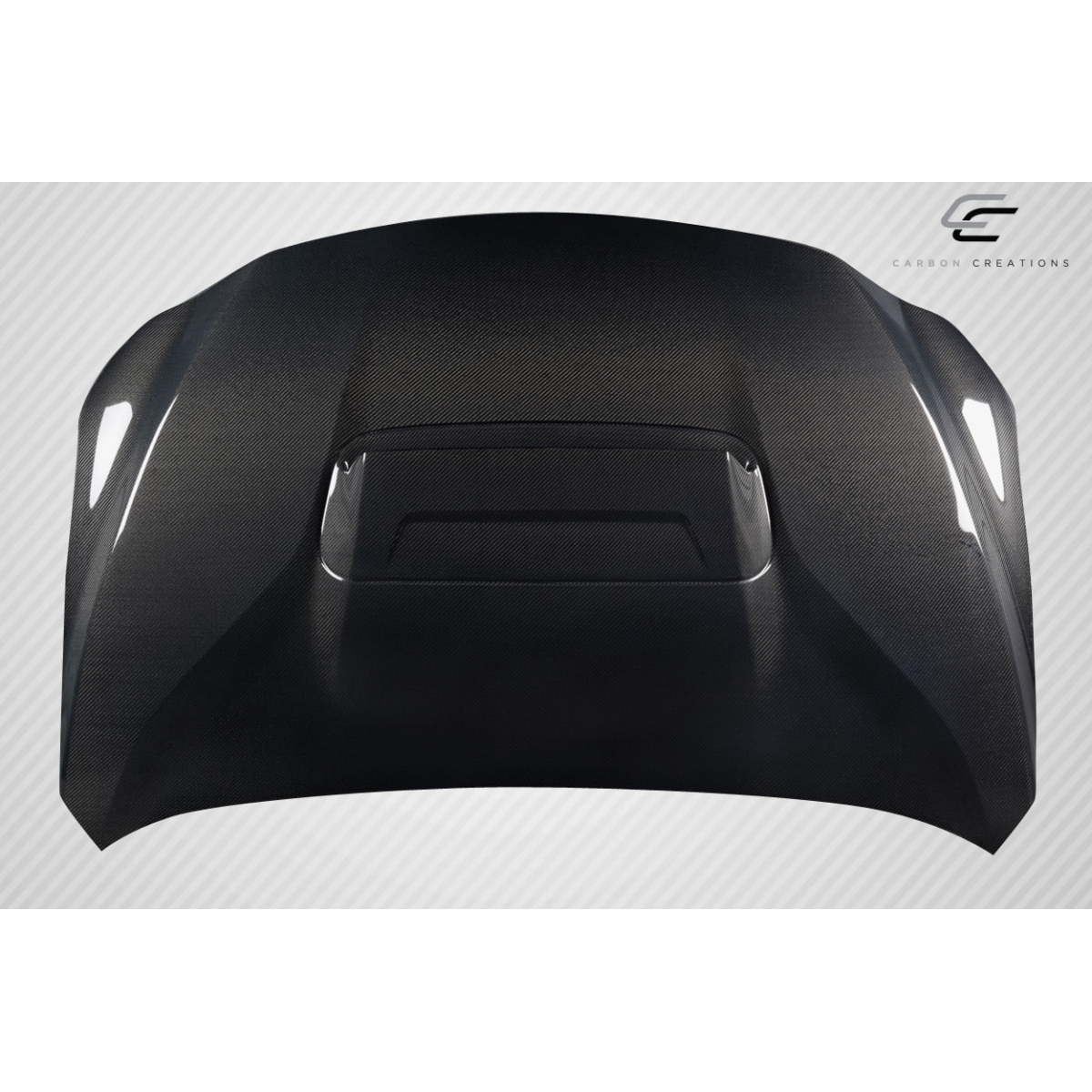 Modify your Subaru WRX 2022 with our Exterior/Hoods - Top down view of hood from above angle