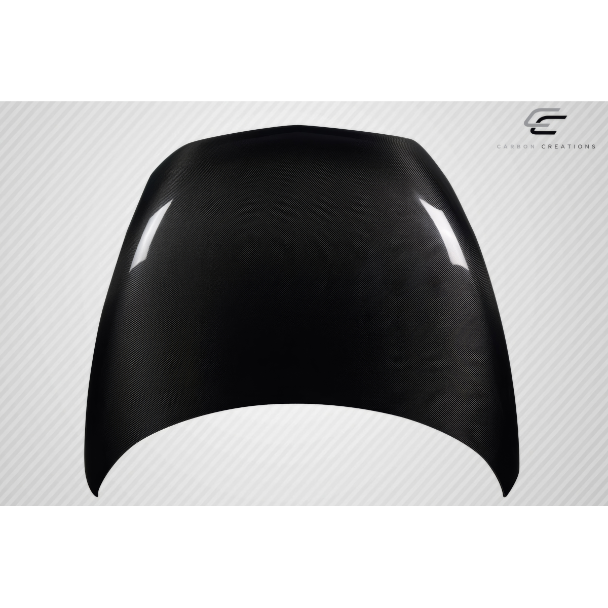 Modify your Chevrolet HHR 2006 with our Exterior/Hoods - Front view of carbon fiber hood part