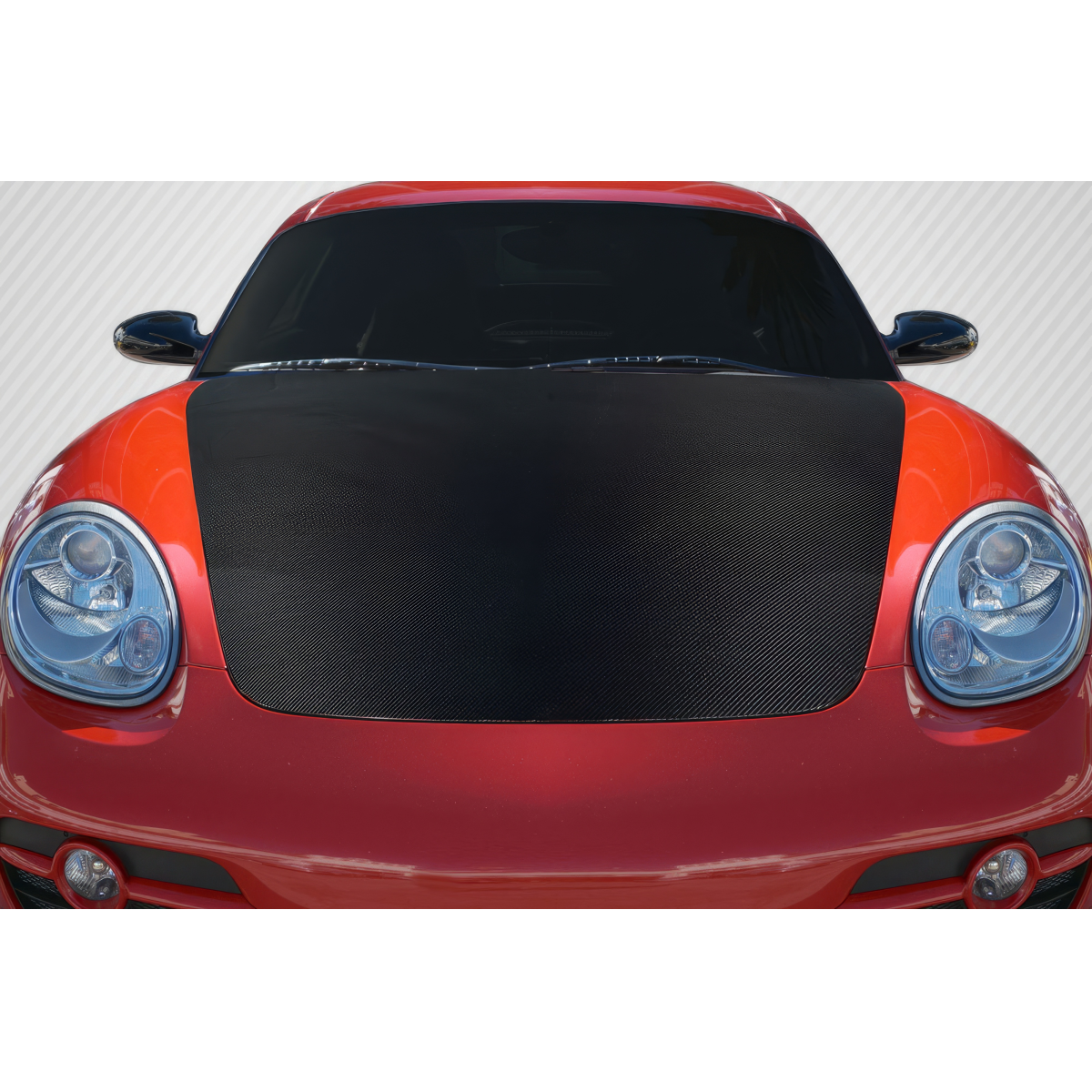 Modify your Porsche 911 2006 with our Exterior/Hoods - Frontal view of the vehicle hood