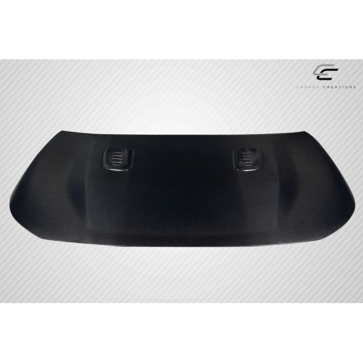 Modify your Toyota Corolla 2023 with our Exterior/Hoods - Top down view of a car hood part