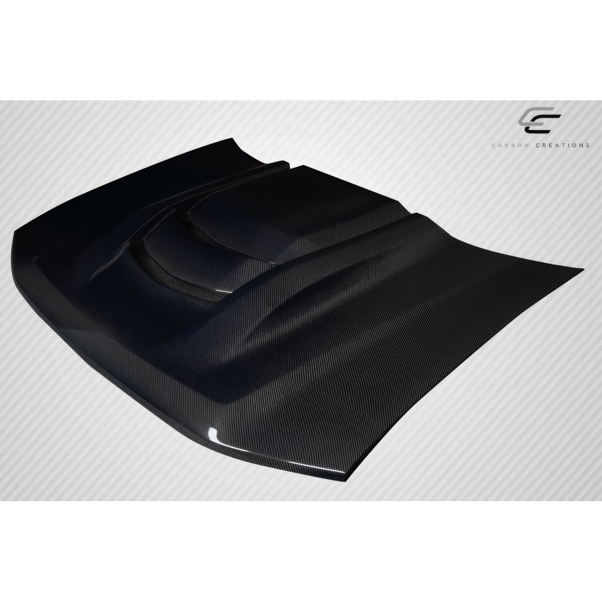 Modify your Chevrolet Trailblazer 2002 with our Exterior/Hoods - The part is viewed from a top angle