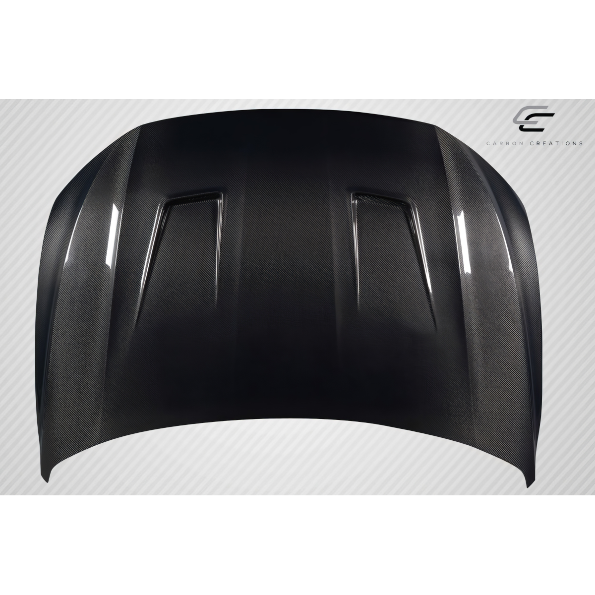 Modify your Volkswagen Jetta 2019 with our Exterior/Hoods - Front angled view of the hood part