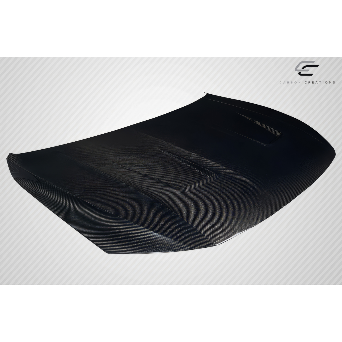 Modify your Volkswagen Jetta 2019 with our Exterior/Hoods - Product shown from slight top angle