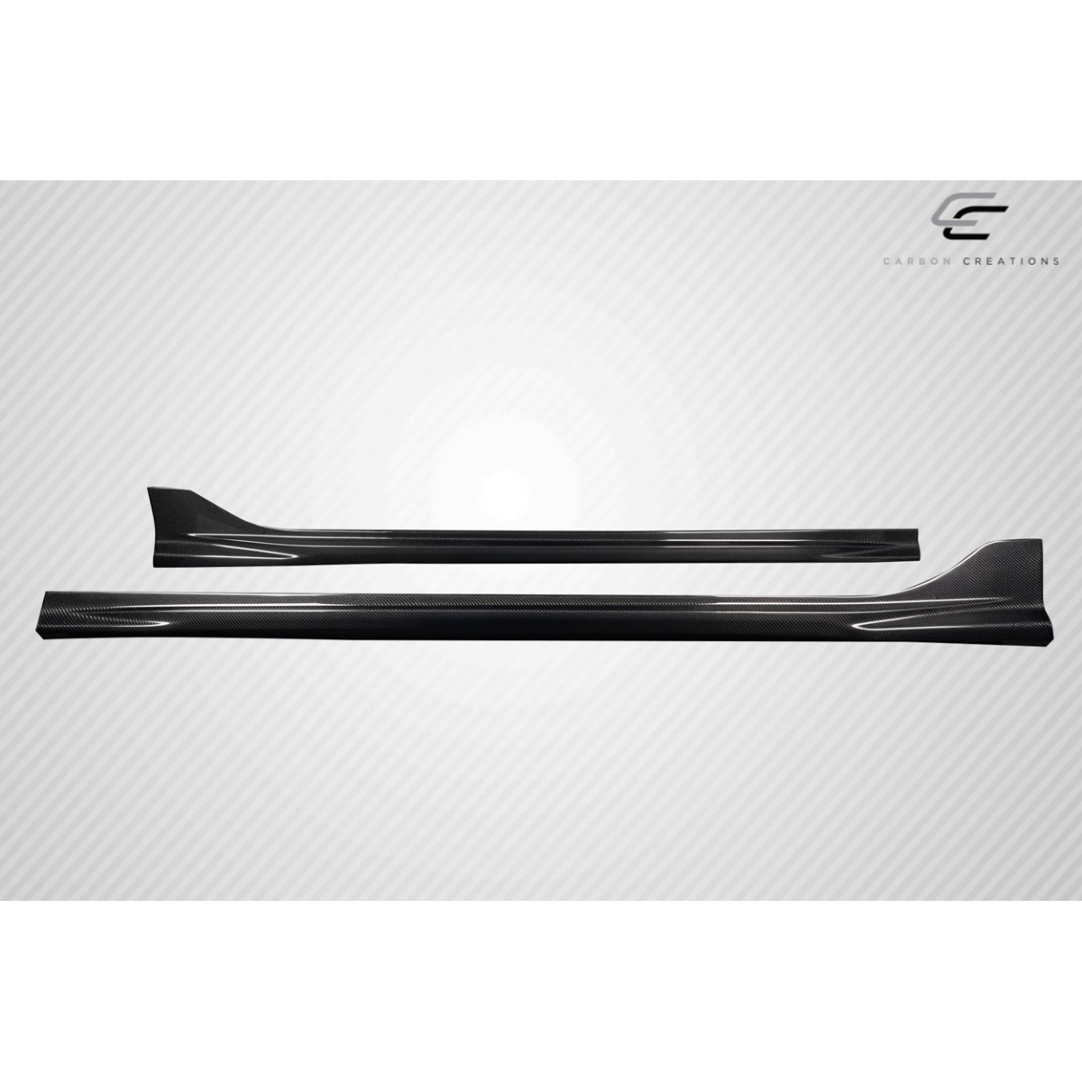 Modify your Honda Civic 2022 with our Exterior/Side Skirts - The part is viewed from a horizontal angle