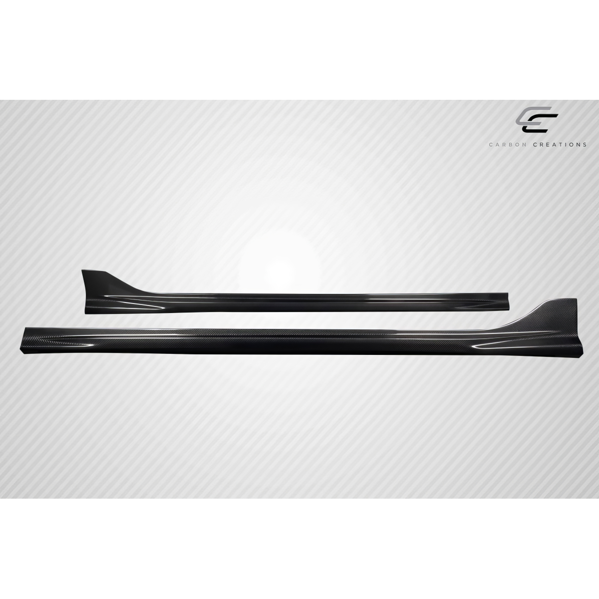 Modify your Honda Civic 2022 with our Exterior/Side Skirts - The side skirts are viewed from a side angle