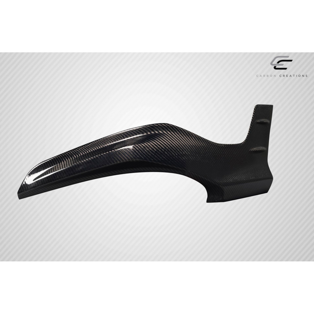 Modify your Honda Civic 2022 with our Exterior/Rear Bumpers or Lips - Side angle view of rear lip add on spoiler