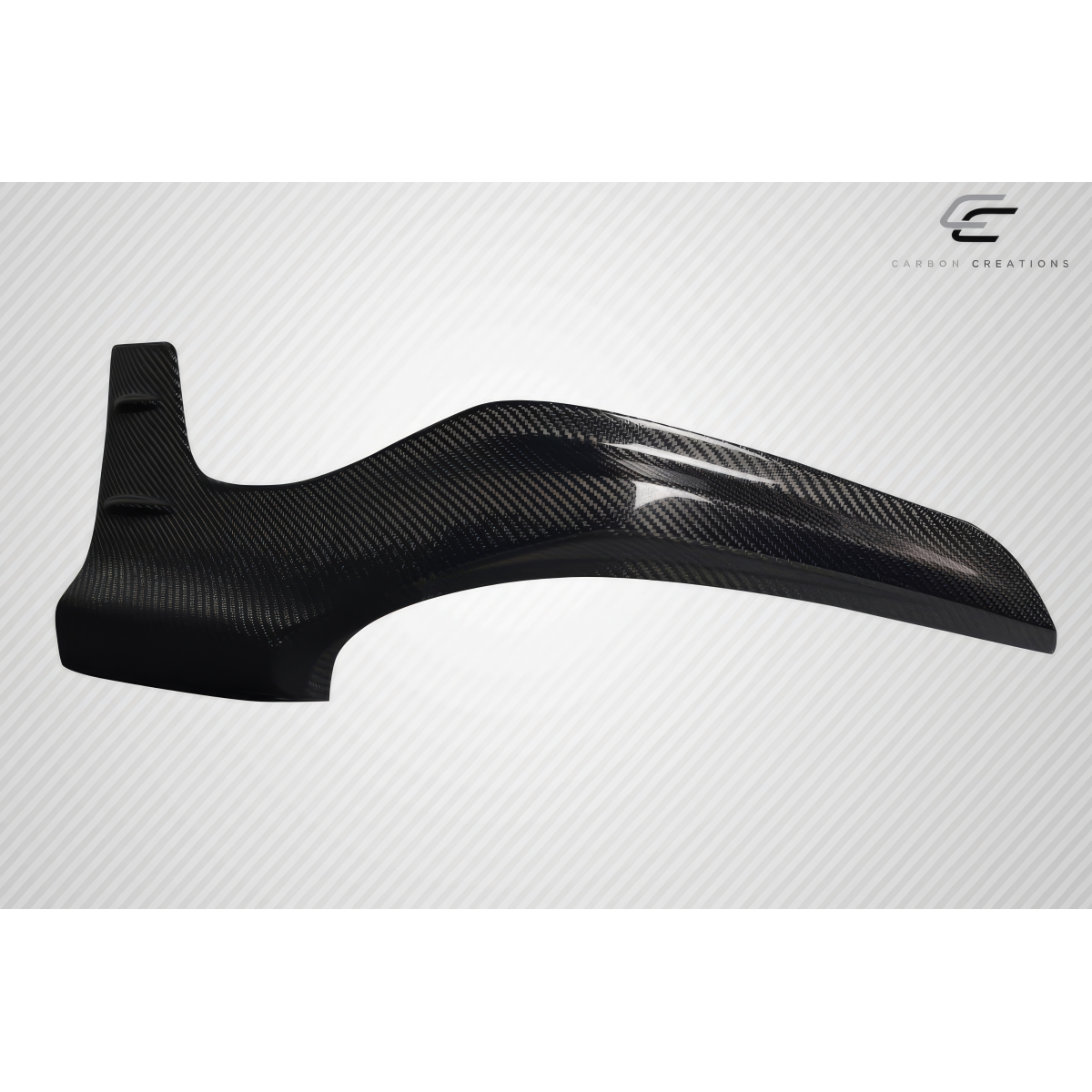 Modify your Honda Civic 2022 with our Exterior/Rear Bumpers or Lips - Side view of a rear lip spoiler part
