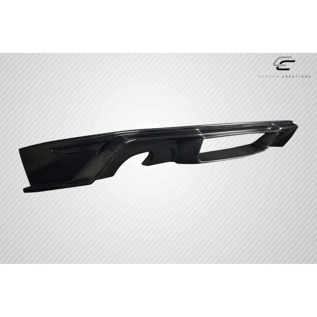 Modify your Volkswagen Golf 2015 with our Exterior/Diffusers - Side angle view of rear diffuser part