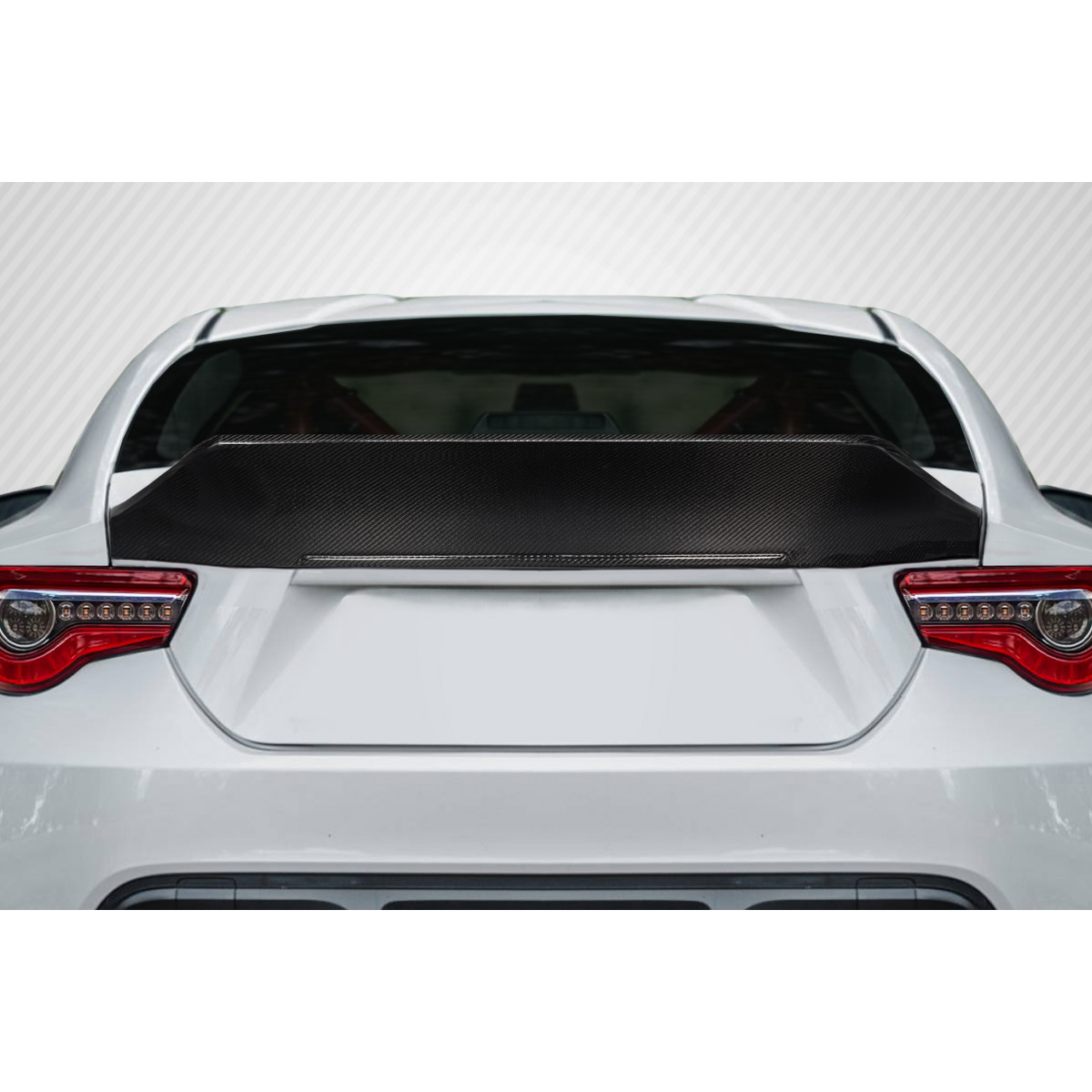 Modify your Subaru BRZ 2013 with our Exterior/Wings - Viewed from the rear rearward angle