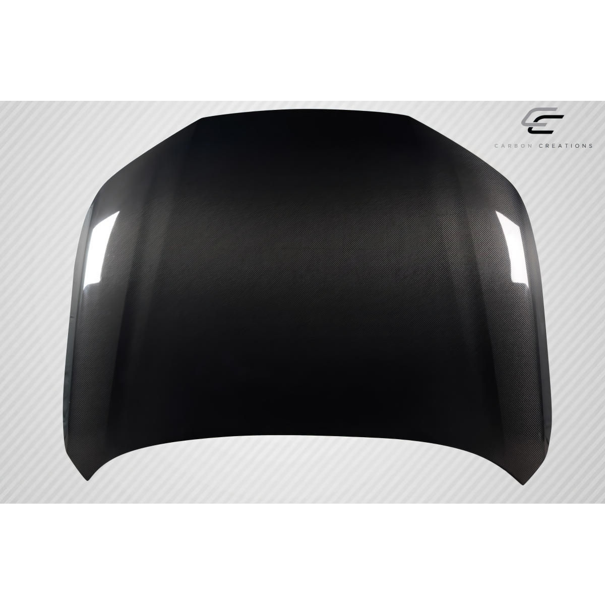 Modify your Honda Accord 2023 with our Exterior/Hoods - The part is shown from a top-down angle