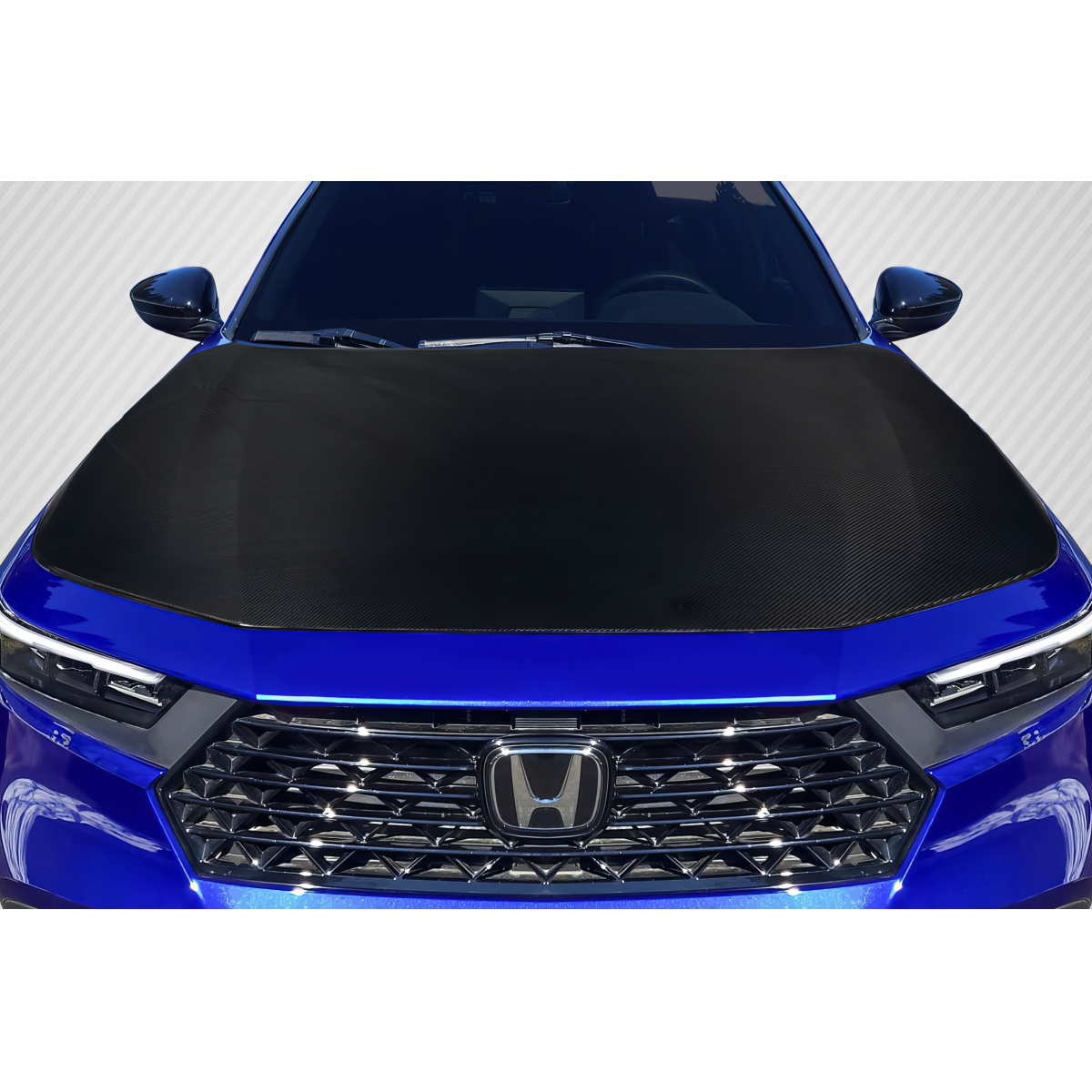 Modify your Honda Accord 2023 with our Exterior/Hoods - Viewed from the front at a slight angle