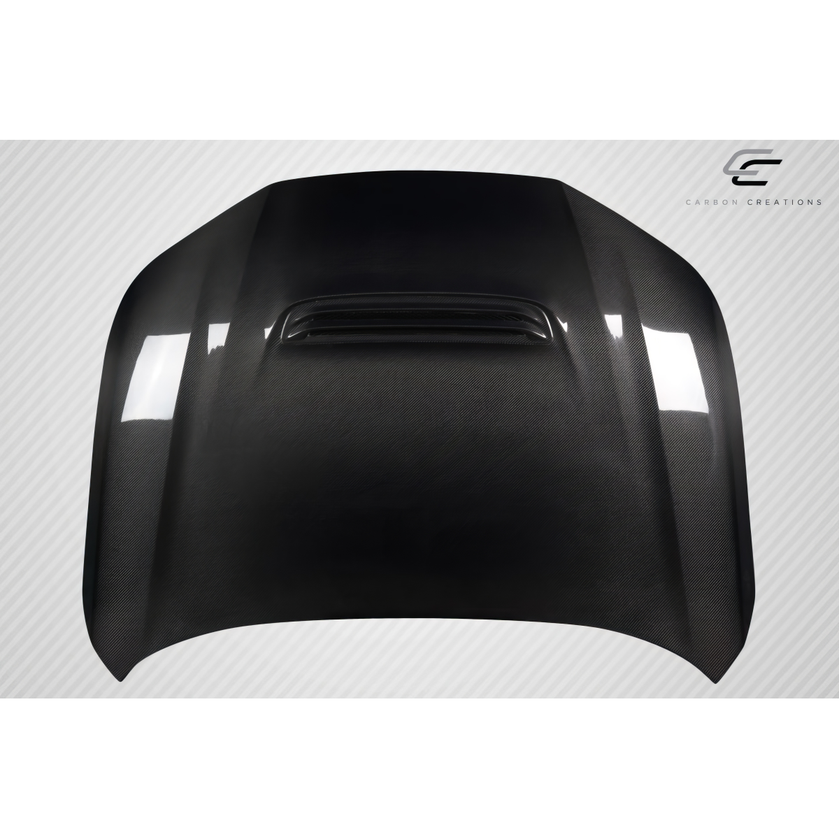 Modify your Honda Accord 2023 with our Exterior/Hoods - Front view angled slightly downward