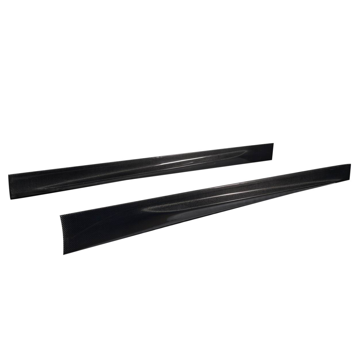 Modify your BMW M3 2001 with our Exterior/Side Skirts - Angle is flat horizontal view of side skirts