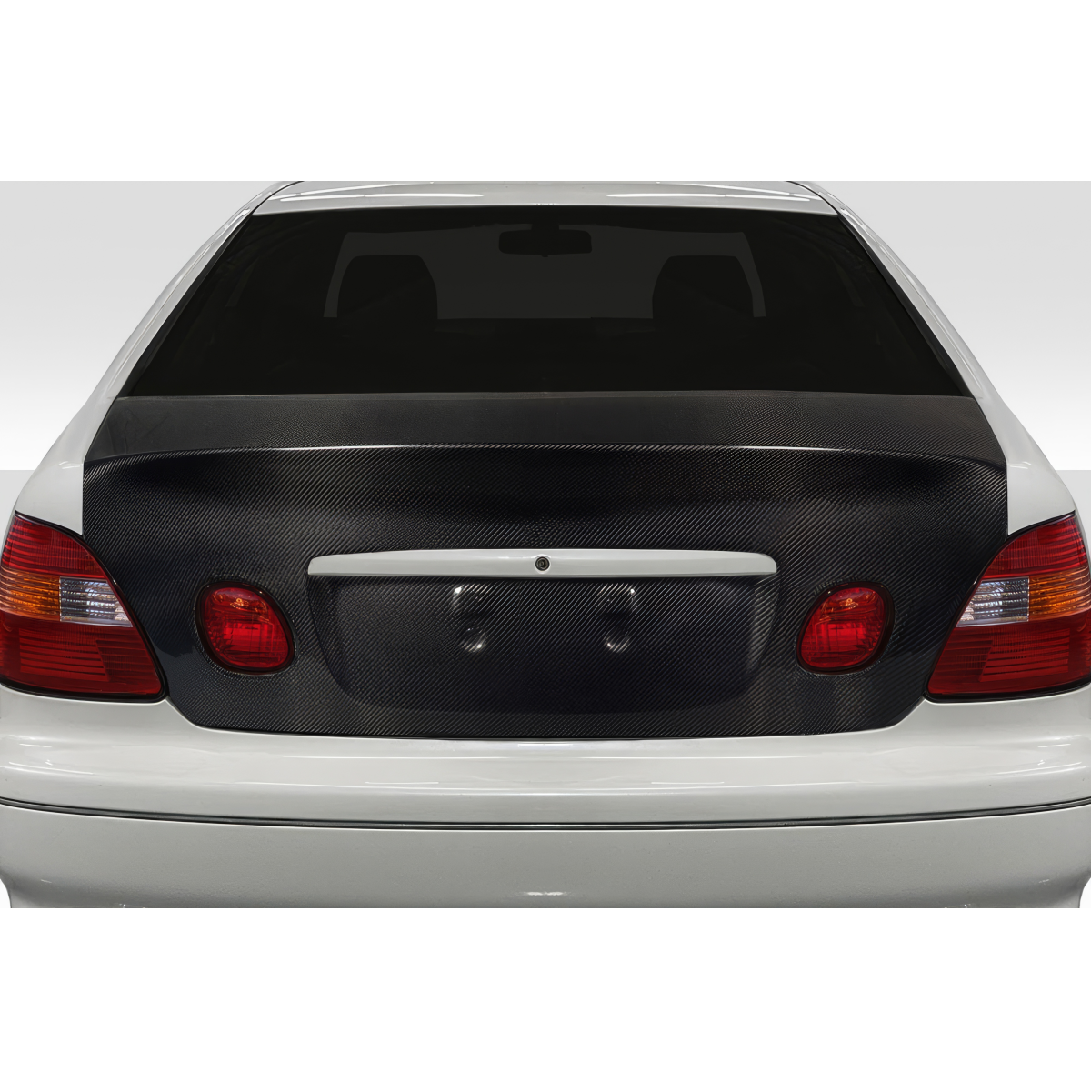 Modify your Lexus GS300 1998 with our Exterior/Trunks - Rear view of trunk at a straight angle